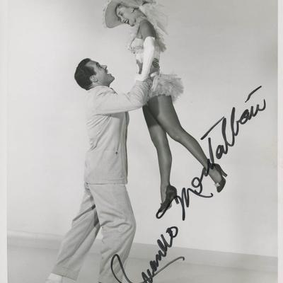 Ricardo Montalbán signed "Two Weeks With Love" movie photo