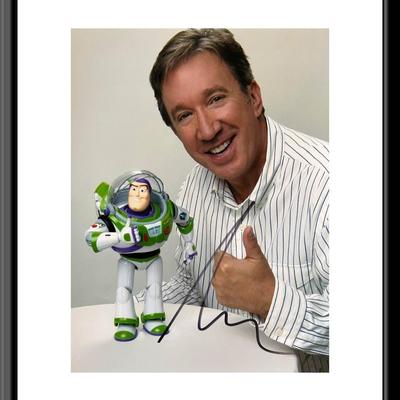 Toy Story Tim Allen signed photo. GFA Authenticated
