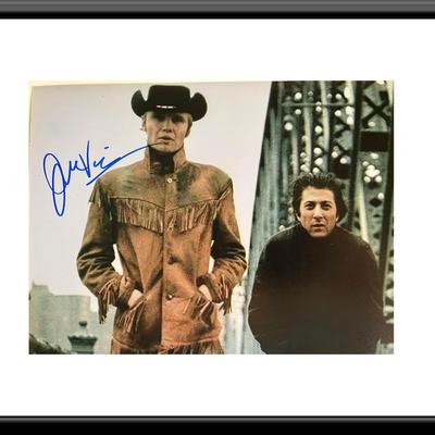 Midnight Cowboy Jon Voight signed movie photo