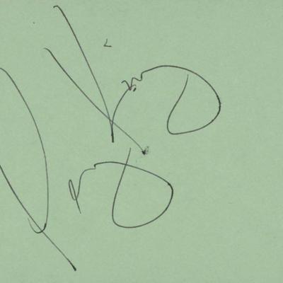 Perry King signature cut
