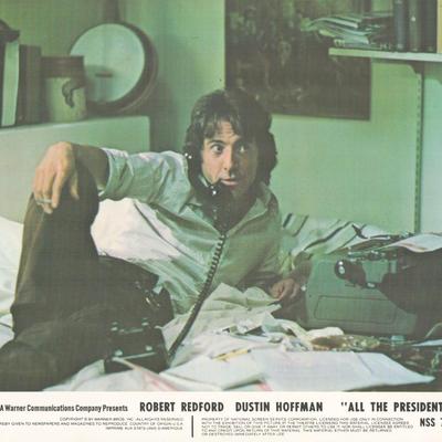All the President's Men 1976 original vintage lobby card