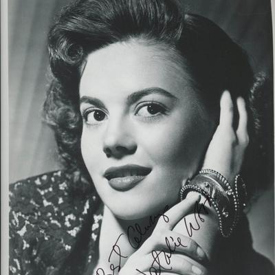 Natalie Wood signed "Rebel Without a Cause"  movie photo. GFA Authenticated