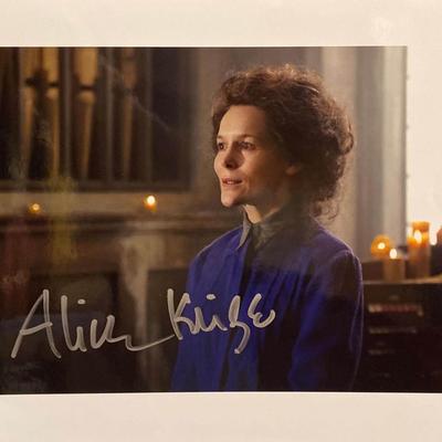 Alice Krige signed movie photo