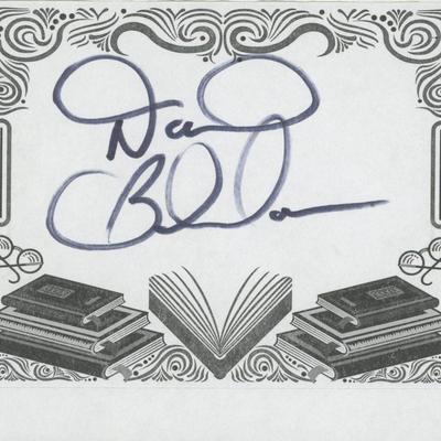 David Baldacci signed bookplate