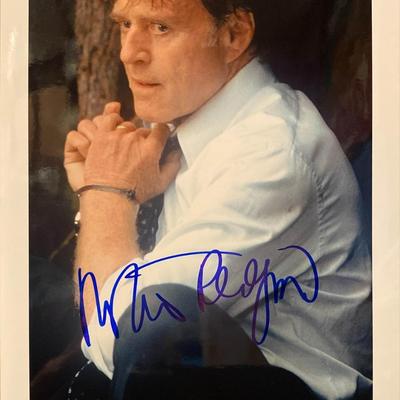 Robert Redford signed "The Clearing" movie photo 