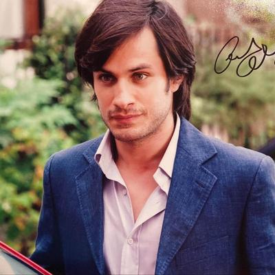Gael García Bernal signed movie photo