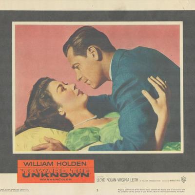 Toward the Unknown 1956 original vintage lobby card