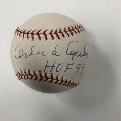 Orlando Cepeda signed baseball