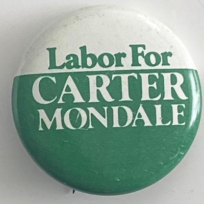 Jimmy Carter campaign pin