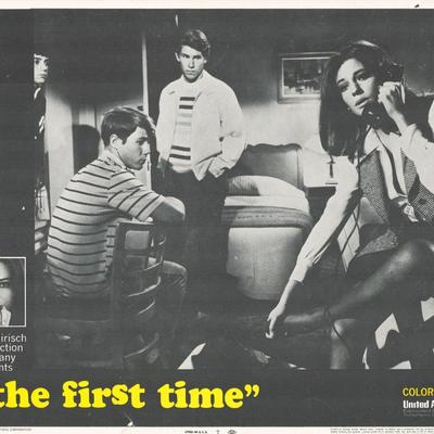The First Time 
1969 original vintage lobby card