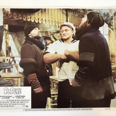 Popeye original 1980 vintage lobby card