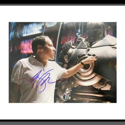 Iron Man Jon Favreau signed movie photo