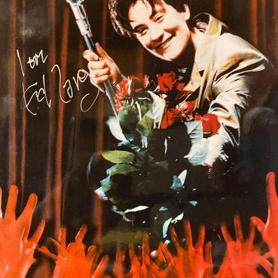 k.d. lang signed photo