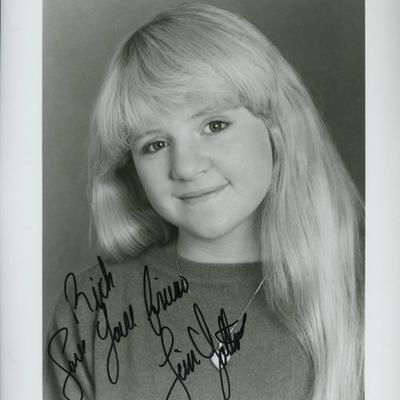 Family Ties signed photo