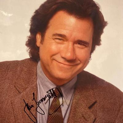 John Larroquette signed photo