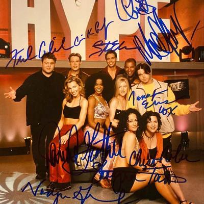 Hype cast signed photo