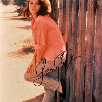 Senta Berger signed movie photo