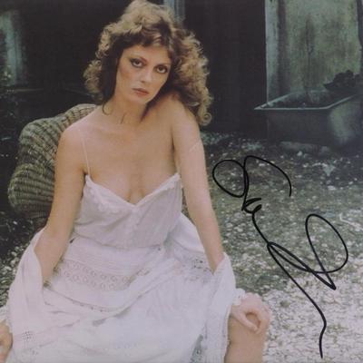 Susan Sarandon signed photo