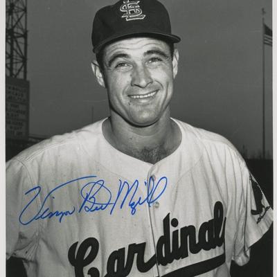 "Vinegar Bend" Mizell signed photo