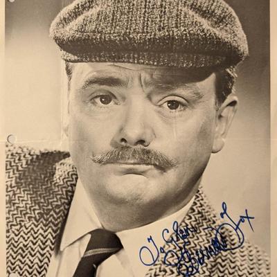 Bewitched Bernard Fox signed photo
