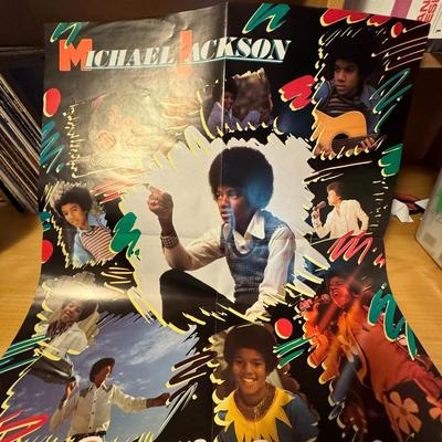 1984 Motown - MJ - Farewell my Summer Love - Original poster still in jacket