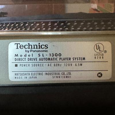 Technics SL-1300 Direct Drive LP Player