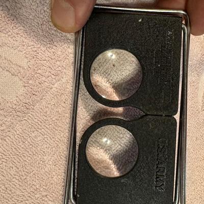 Army Issue Stereoscopic Lenses