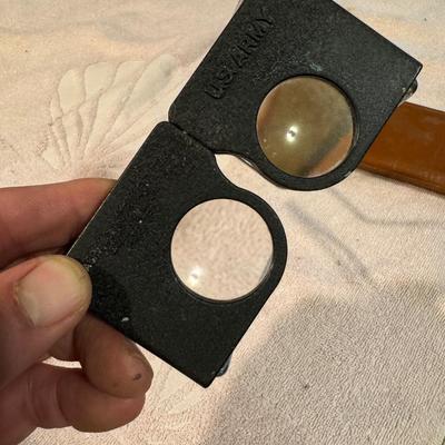 Army Issue Stereoscopic Lenses