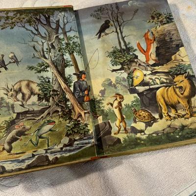 Antique “Little Women” & “Aesops Fables” Books