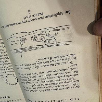 Antique “Little Women” & “Aesops Fables” Books