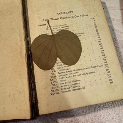 Antique “Little Women” & “Aesops Fables” Books