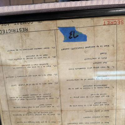 D Day Landing Day Army Issue Instructional Document