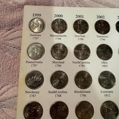 My 50 State Quarter Collection - Complete