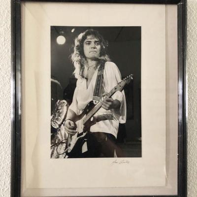 Tommy Bolin unsigned photo