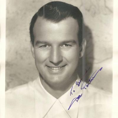 Don Porter Signed Photo