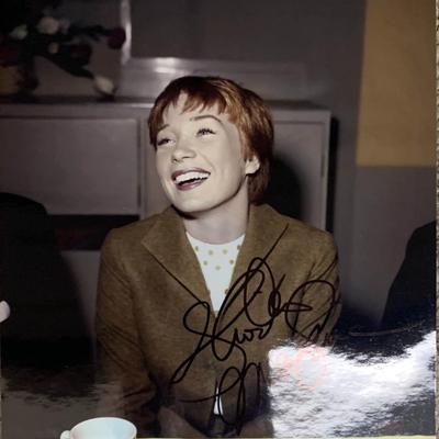Shirley MacLaine signed photo