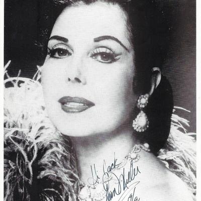 Ann Miller signed photo