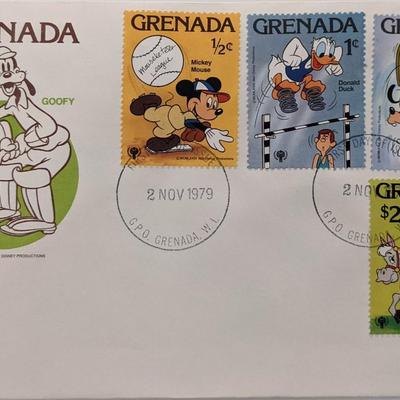 Grenada 1979 Goofy Disney First Day Cover