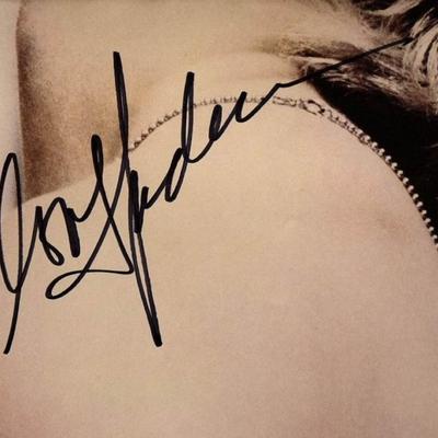 Madonna signed promo poster 