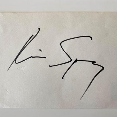 Kevin Spacey Signature Cut
