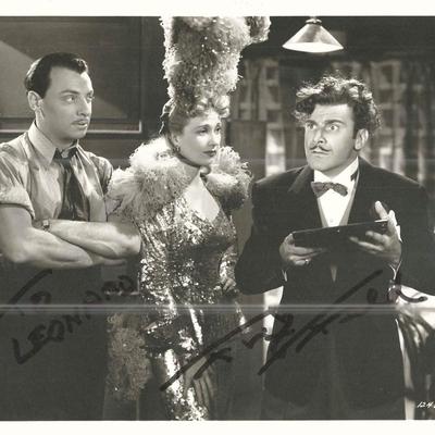 Fritz Feld signed photo
