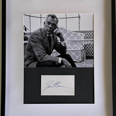 The Dirty Dozen Lee Marvin original signature collage 
