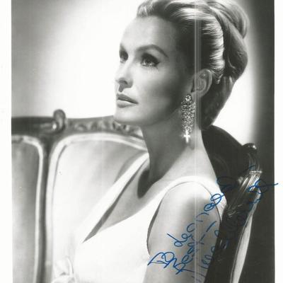 Dina Merrill Signed Photo