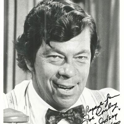 The Waltons Joe Conley signed photo