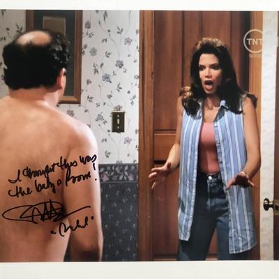Melanie Smith signed 8x10 photo SEINFELD the SHRINKAGE scene with George