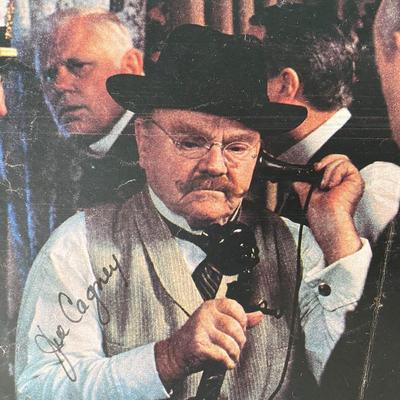 James Cagney signed photo