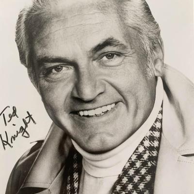 CaddyShack Ted Knight signed photo