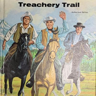 Bonanza cast signed 1968 book