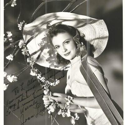 High Sierras Joan Leslie Signed Photo