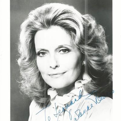 Constance Towers Signed Photo